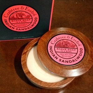 Crabtree and Evelyn Indian Sandalwood Shave Soap